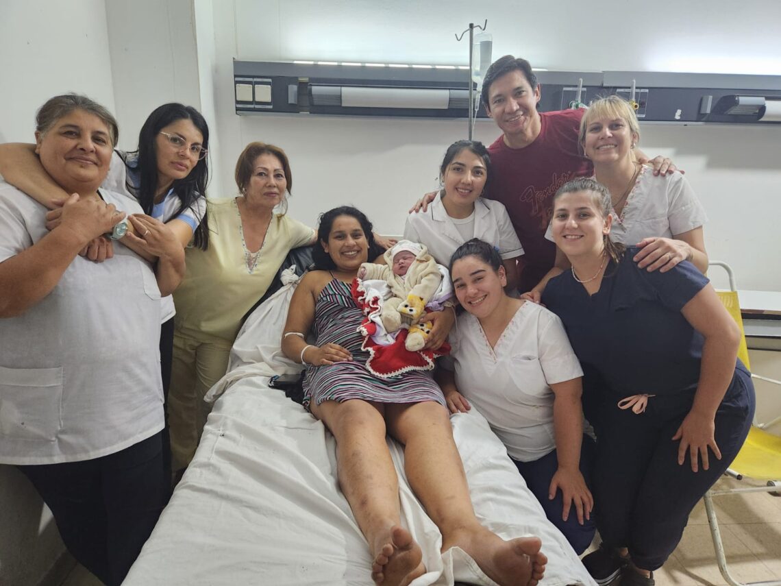 RENATA ES LA PRIMERA BEBÉ CONCORDIENSE DEL 2025