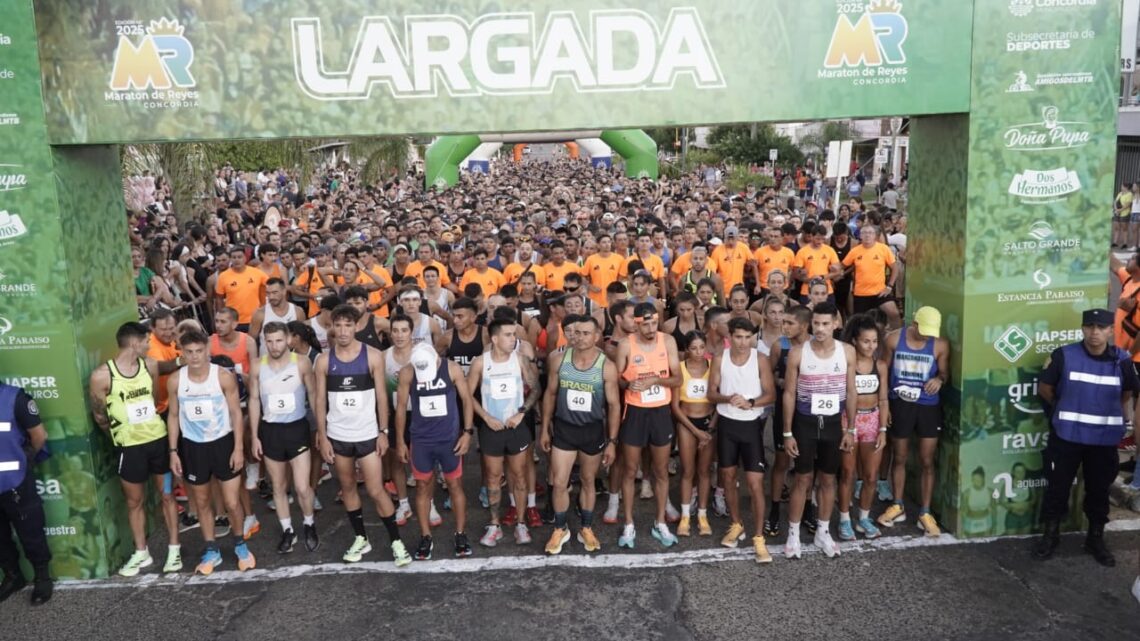 LA MARATÓN DE REYES SE VIVIÓ COMO UNA GRAN FIESTA DEPORTIVA