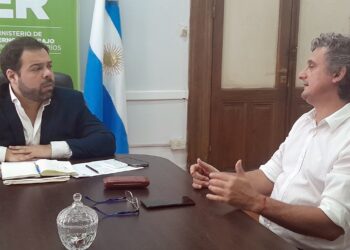 El Intendente Bravo continúa con las gestiones ante el Ministro Troncoso por Obra Energética muy importante para la ciudad
