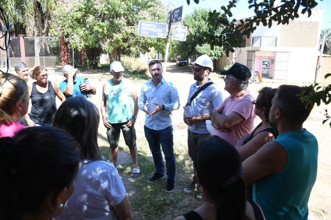 AZCUÉ SOBRE EL PLAN DE CONTINGENCIA HÍDRICA: “TRABAJAMOS EN TERRITORIO Y CON LOS VECINOS”