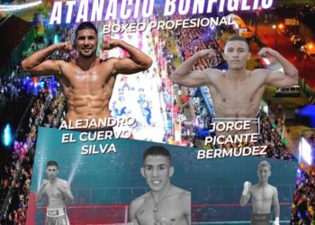 NOCHE DE BOXEO EN EL CORSÓDROMO DE CONCORDIA