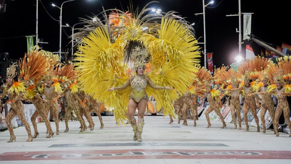 MAGIA, RITMO Y EMOCIÓN SE VIVIÓ EN LA QUINTA NOCHE DEL CARNAVAL DE CONCORDIA