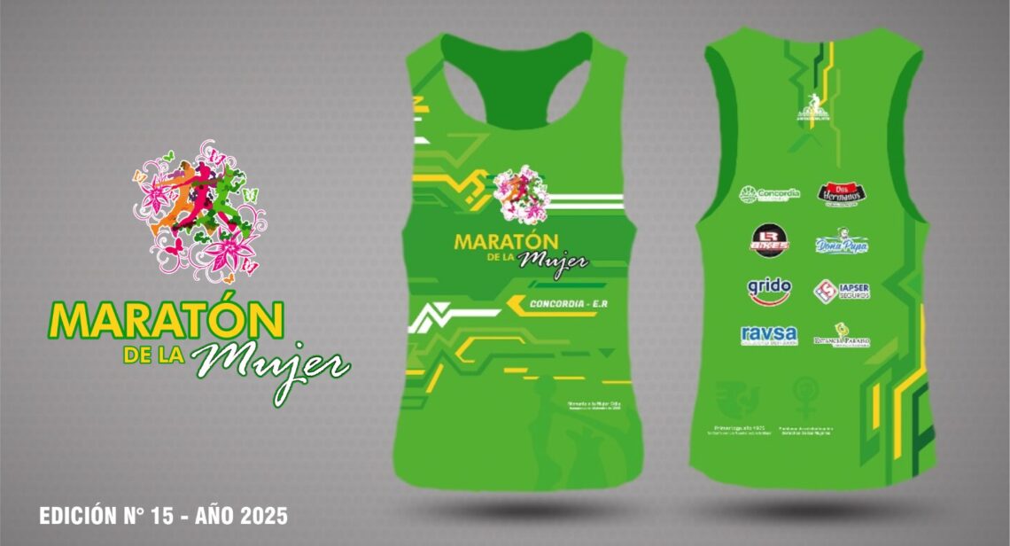 SE PRESENTÓ LA REMERA PARA LA MARATÓN DE LA MUJER Y HAY NUEVA FECHA DE INSCRIPCIONES