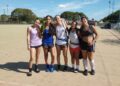 Jugadoras del Club Salto Grande participaron de una concentración para conformar el seleccionado de AHRU