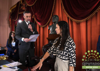 La diputada Silvina Deccó asumió en reemplazo de Stefanía Cora