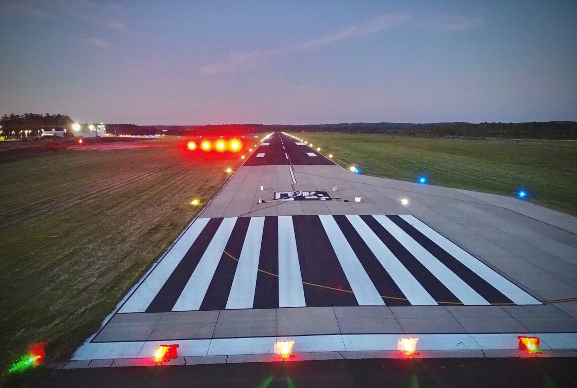 CULMINA LA OBRA DEL AEROPUERTO COMODORO PIERRESTEGUI