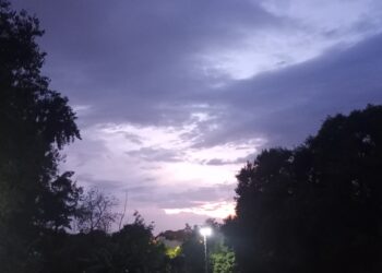 Alerta naranja por tormentas fuertes con lluvias intensas y ocasional caída de granizo