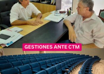 El Intendente Bravo solicitó la adquisición de más butacas para el Auditórium de Federación