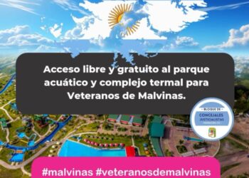 Un Proyecto del Bloque Justicialista propone que los héroes de Malvinas tengan acceso libre y gratuito a Termas