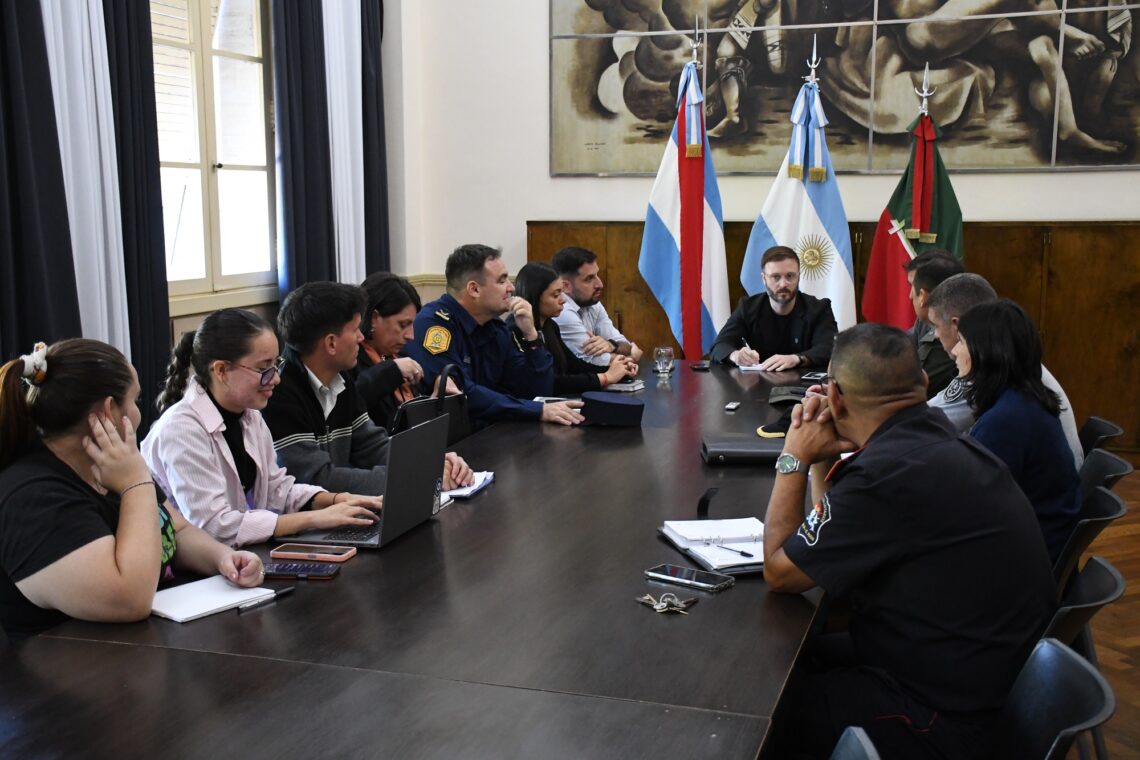 AZCUÉ REDOBLA SU COMPROMISO PARA ABORDAR LA SEGURIDAD DE MANERA INTEGRAL EN CONCORDIA