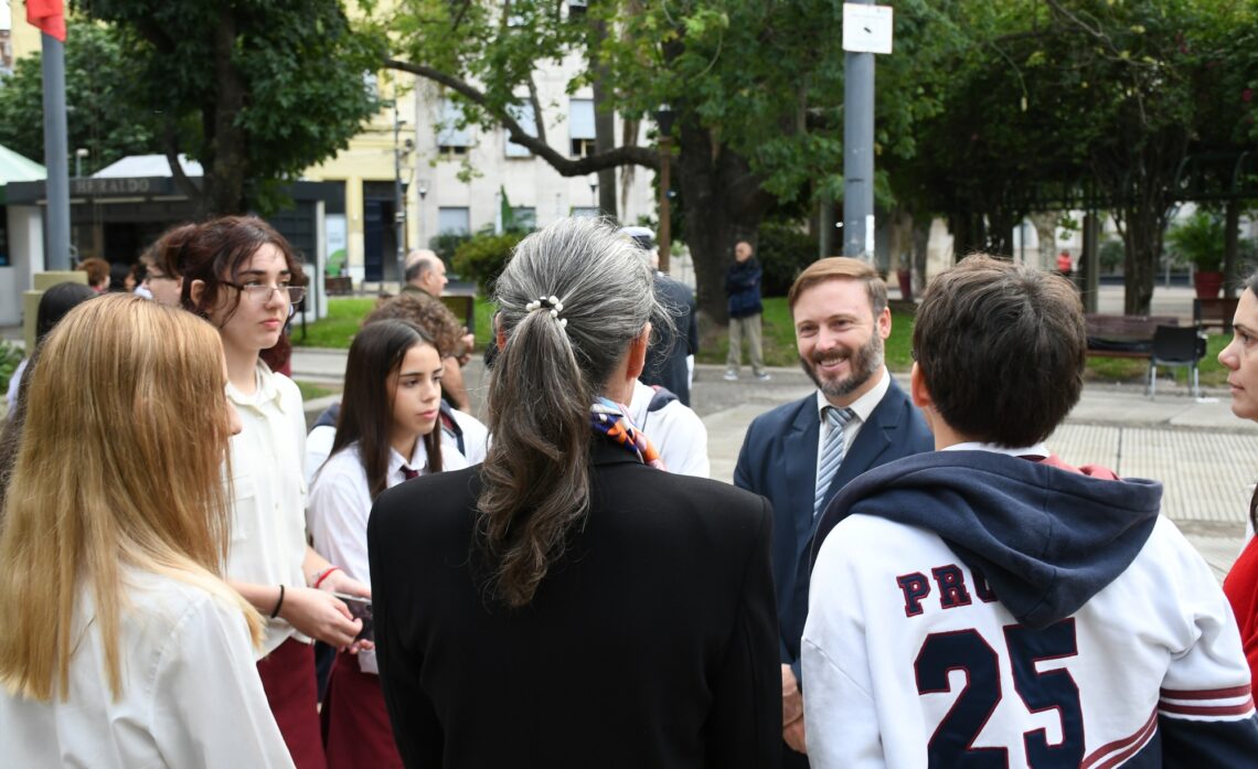 Con el acompañamiento del intendente Azcué, se lanzó el programa municipal “Concordia por la Patria”