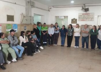 IMPORTANTE REUNIÓN DE ATE SECCIONAL CONCORDIA, PERSONAL Y AUTORIDADES DEL HOSPITAL HERAS