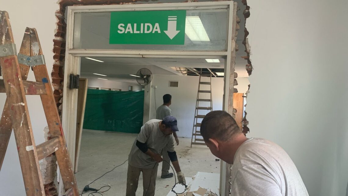 Inicio de obra de la Guardia Pediátrica y cambios en el acceso al Servicio de Kinesiología del Hospital Masvernat