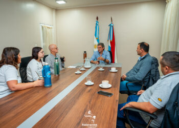 El Intendente Bravo encabezó un nuevo encuentro para reclamar la Reparación Histórica para Federación y la región por la Represa de Salto Grande