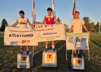 Concordia fue sede del mejor atletismo entrerriano