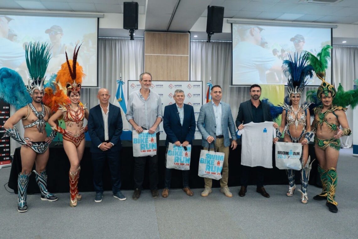 Gualeguaychú presentó la segunda edición de Ironman 5150 en la capital provincial