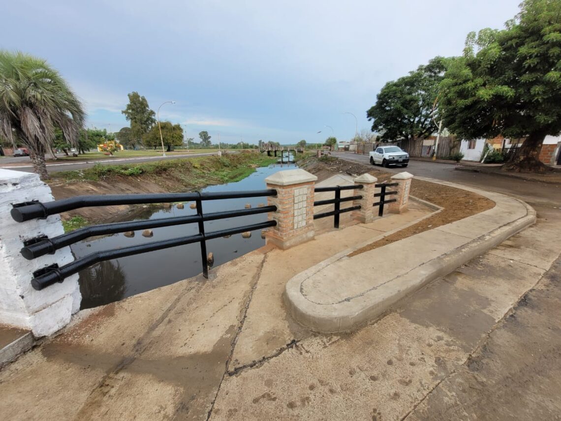 CULMINÓ LA OBRA EN LA DESEMBOCADURA DEL ARROYO CONCORDIA