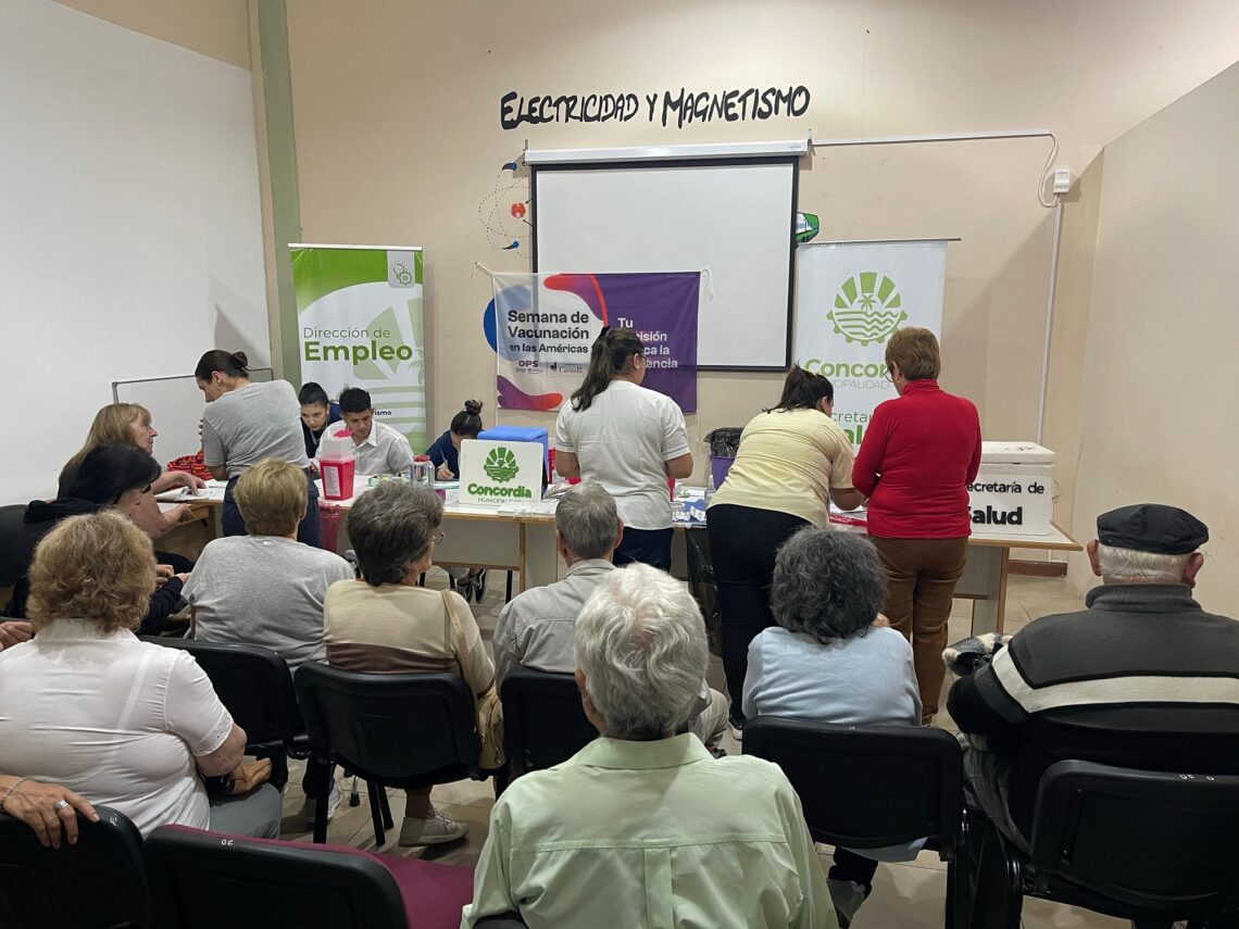 JORNADA DE VACUNACIÓN GRATUITA PARA PERSONAS MAYORES DE 60 AÑOS