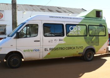 EL REGISTRO CIVIL MÓVIL ESTARÁ EN CONCORDIA ESTA SEMANA