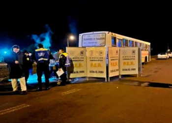 Fatal accidente en Concordia: motociclista murió al chocar contra un colectivo en la Ruta 14