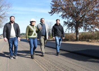 LA OBRA DEL ACCESO SUR A CONCORDIA PRESENTA IMPORTANTES AVANCES