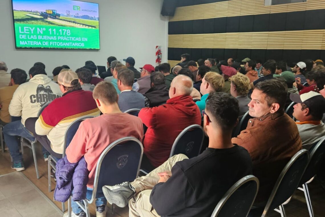 La provincia capacitó a 80 operarios de máquinas pulverizadoras agrícolas