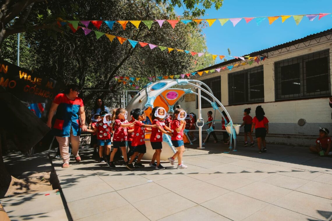 Escuelas entrerrianas ya juegan y aprenden con el Domo Cósmico