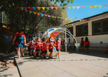 Escuelas entrerrianas ya juegan y aprenden con el Domo Cósmico