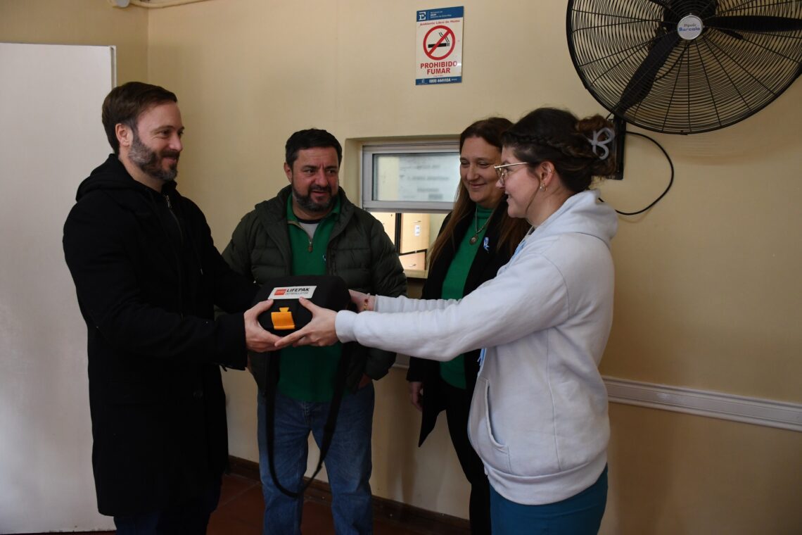 CON RECURSOS MUNICIPALES SE PUSO EN VALOR EL CENTRO DE SALUD “LEONCIO DE LUQUE”