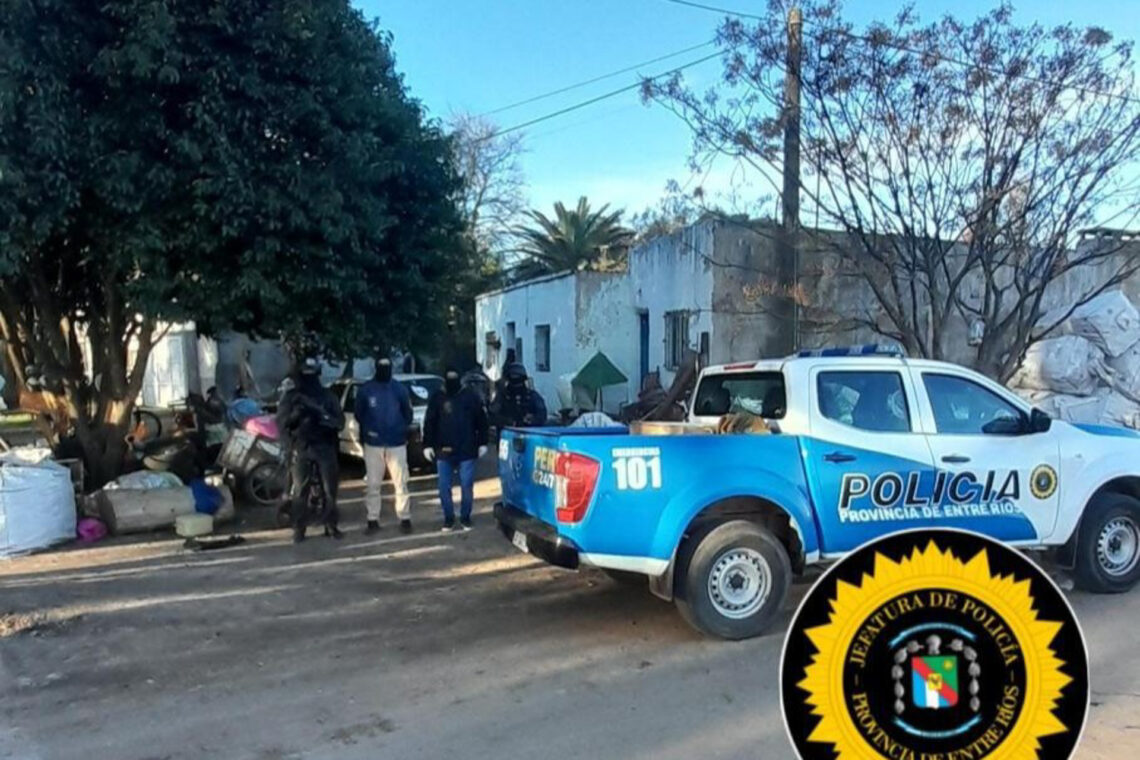 Continúa la lucha contra el tráfico de drogas en Entre Ríos