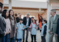 Frigerio inauguró una escuela, entregó equipos al hospital y recorrió obras en Chajarí