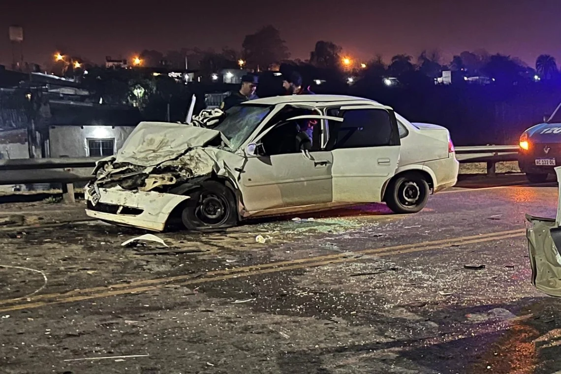 Dieron a conocer el estado de la bebé herida en el accidente de Avenida Frondizi