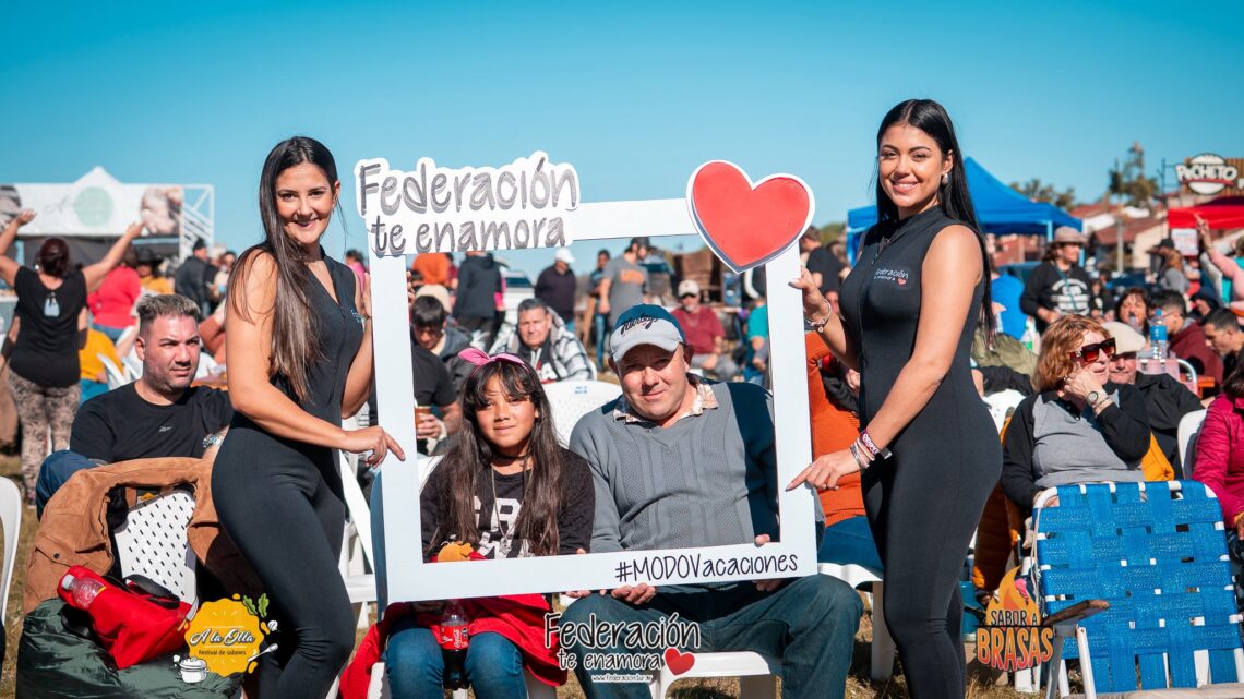 Federación vivió un fin de semana exitoso con los dos eventos a puro sabores “Sabor a Brasas” y “A la Olla, Festival de Sabores”