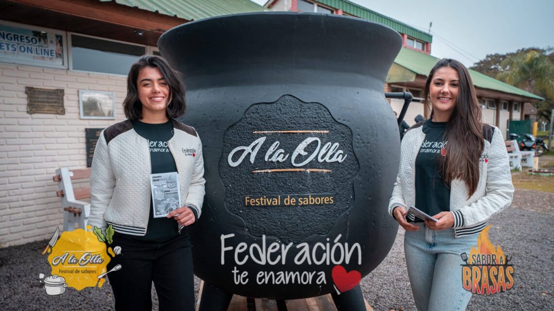 Federación promociona los eventos gastronómicos de este fin de semana “Sabor a Brasas” y “A la Olla, Festival de Sabores”