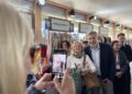 Frigerio estuvo en la Exposición Rural y dialogó con productores y expositores