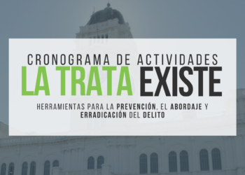 Se desarrollará una agenda de actividades en el mes de lucha contra la Trata de Personas