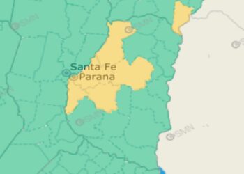 Alerta amarilla por frío extremo para cinco departamentos