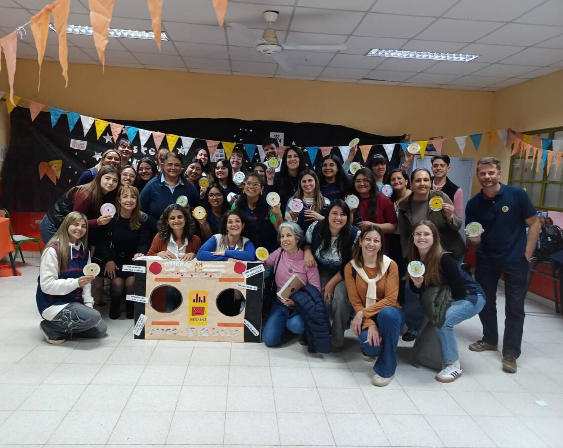 El director departamental de escuelas, José Luis Ferrari acompañó las VII Jornadas de Educación Inclusiva Aulas Diversificadas