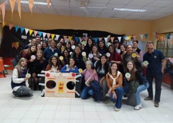 El director departamental de escuelas, José Luis Ferrari acompañó las VII Jornadas de Educación Inclusiva Aulas Diversificadas