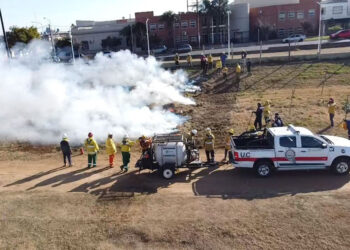 LA SECRETARIA DE SALUD ORGANIZA UN CURSO BÁSICO DE COMBATIENTE DE INCENDIOS FORESTALES