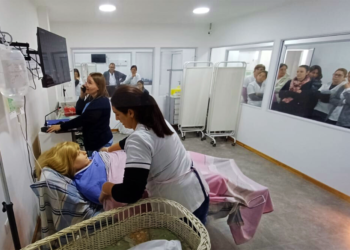 Docentes de enfermería se capacitaron en el Centro Regional de Simulación Clínica en Tala