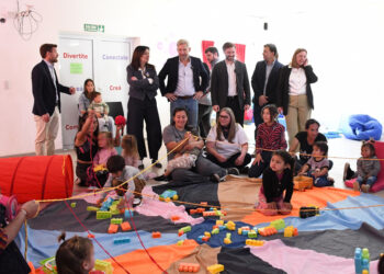 La ministra de capital humano Sandra Pettovello estuvo en Concordia donde se implementa el programa nacional “centros de familia”