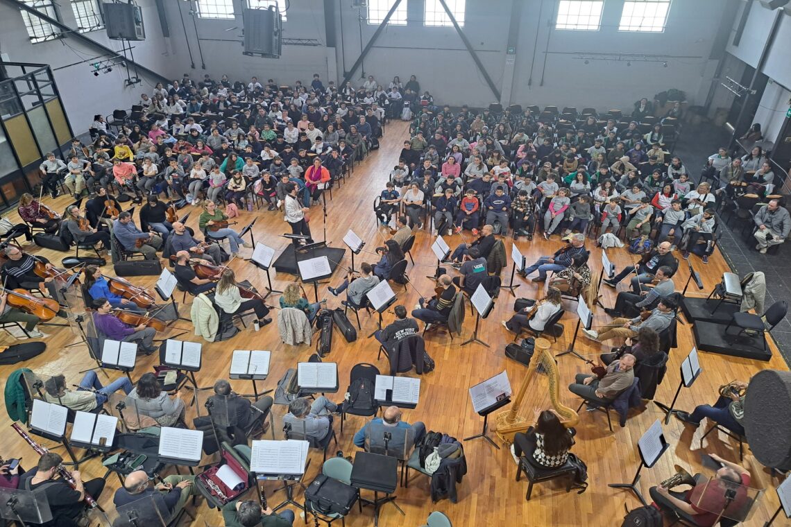 Más de 1000 alumnos disfrutaron una nueva función de los conciertos didácticos de la Sinfónica