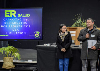 Equipos de salud del primer nivel de atención se capacitaron en técnicas de RCP y uso del DEA