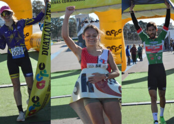 El autódromo fue una fiesta con el duatlón y los 5k