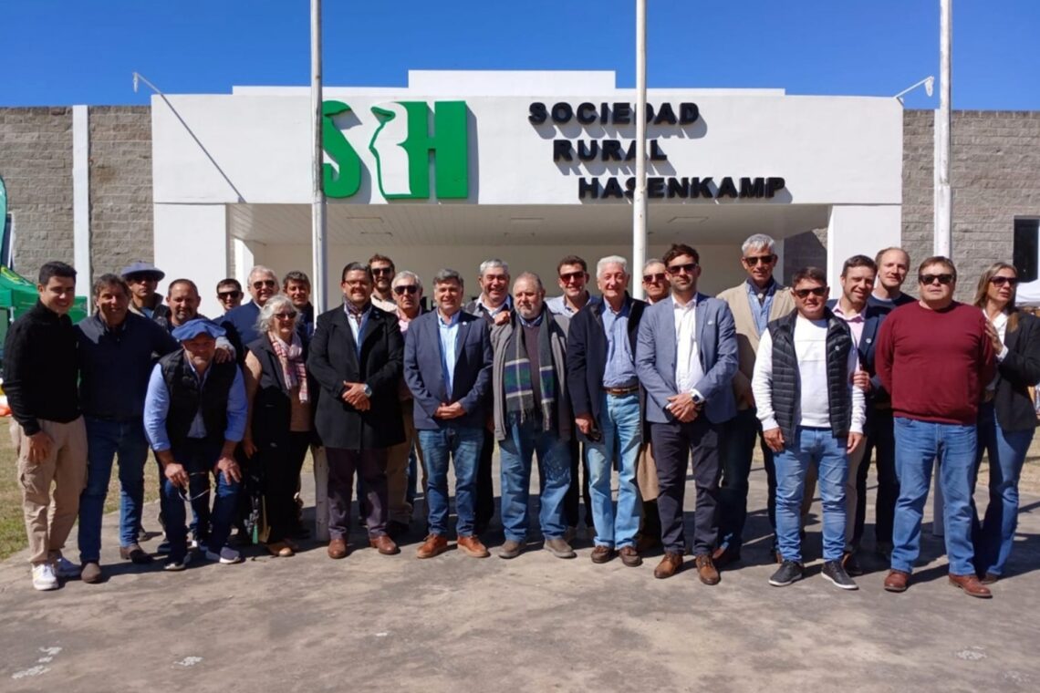 El gobierno provincial acompañó una nueva edición de la muestra anual de la Sociedad Rural de Hasenkamp