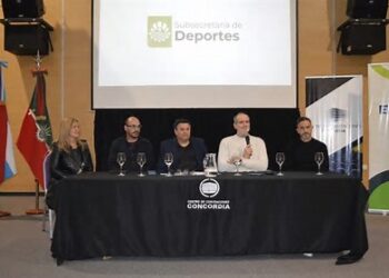 Deportes realizó el primer Foro sobre la Ley de Mecenazgo Deportivo en Concordia