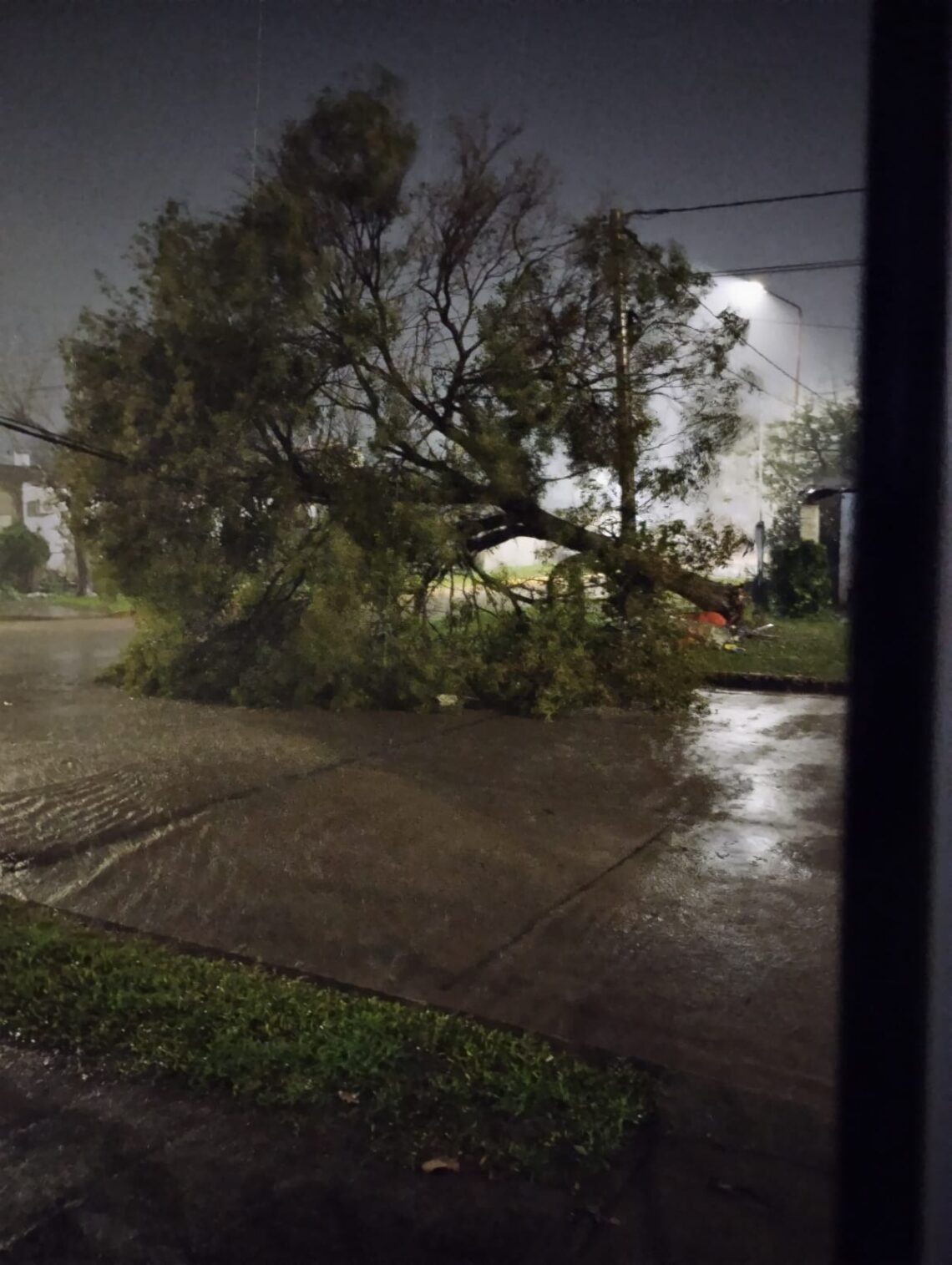 LA TORMENTA SE HIZO SENTIR EN CHAJARÍ Y LA ZONA