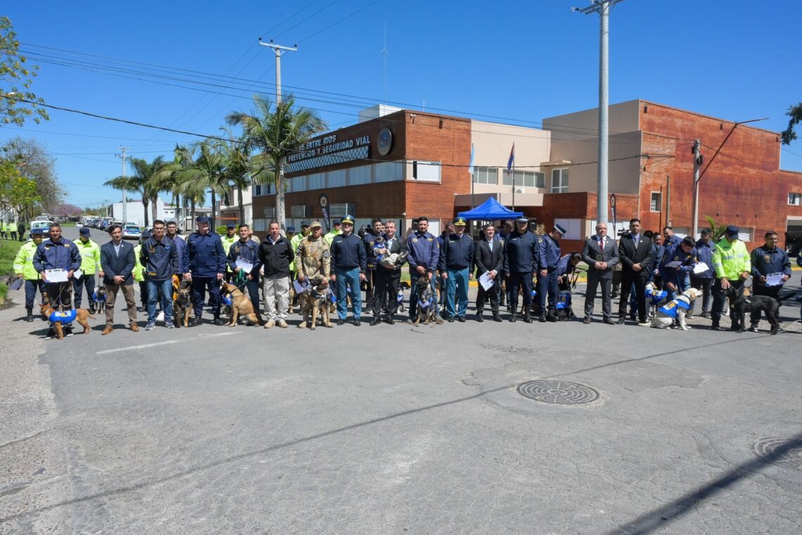 Finalizó el segundo Curso de Guías y Canes detectores de estupefacientes
