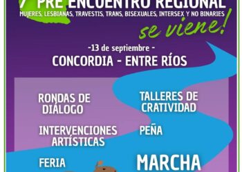 ¡Se viene el 7º Pre Encuentro Regional de Mujeres, Lesbianas, Travestis, Trans, Bisexuales, Intersex y No Binaries de Entre Ríos!